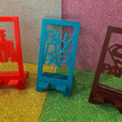 portacelus.png STL file Cell phone holders for father's day・3D printer design to download