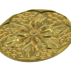 Ceiling-decor-09 v2-00.png STL file Organic real 3D Relief Round Rope Rosette For CNC building decor ceiling or wall mounting for decoration "ceiling-decor-09" 3d print・Template to download and 3D print