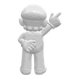 Mario-Statue-Store-Display-Pointing-3D-Model1.png 🧰 Mario Statue Store Display Pointing – 3D Print Model