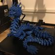 Flexi Print-in-Place Imperial Dragon with 3MF Included!