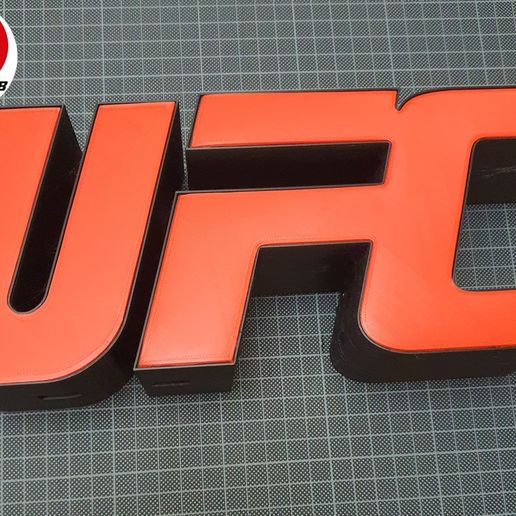 UFC 3D led lamp