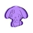 my melody v1.stl MY MELODY COOKIE CUTTER