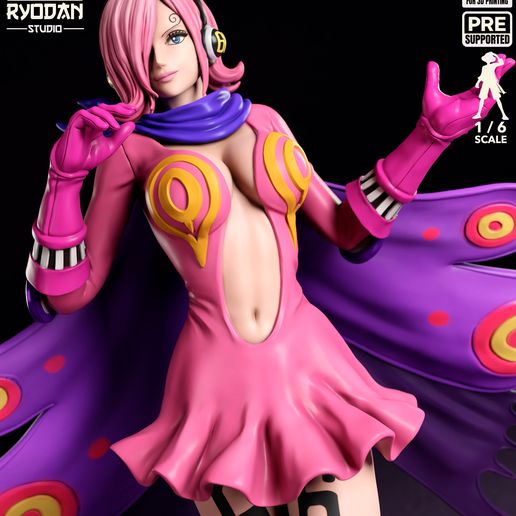 🗿 VINSMOKE REIJU ONE PIECE・ 3D File for 3D printing・Cults