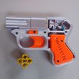 20200609_183237.jpg Functional Pepperbox 4-barrel Derringer Cap Gun Toy