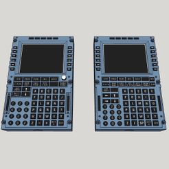 Square.jpg 3D file A320 MCDU・3D printer model to download
