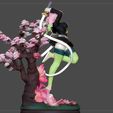 3.jpg KANROJI Mitsuri KIMETSU NO YAIBA ANIME SEXY GIRL CHARACTER 3D print model