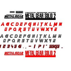 assembly1.jpg Archivo STL Letras y Números METAL GEAR SOLID Letters and Numbers | Logo・Idea de impresión 3D para descargar