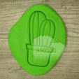 IMG_20190903_140745 (2).jpg PACK 12 CACTUS - cookie cutter - mexican party, desert, summer - dough and clay cutter - 12cm