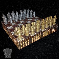 352531825_146696028407719_9184988725620464561_n.jpg Файл STL ШАХМАТЫ ЗВЕЗДНЫХ ВОЙН・Дизайн 3D-печати для загрузки3D