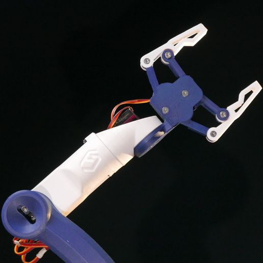 P1340856.jpg Robotic Arm with Arduino(STEP FILES) - Robotic Arm - Save/Play/Export/Import Movements.