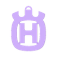 Husqvarna.STL Automobile logo keychain Husqvarna