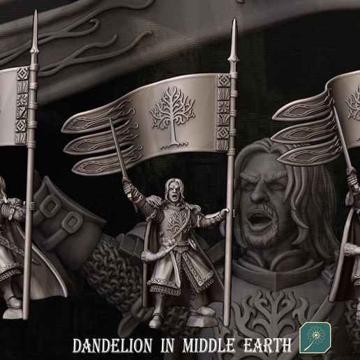 boromir1.jpg Captain of Ivory Tower( foot and mount)