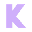 KM.stl TRANSFORMERS Letters and Numbers | Logo