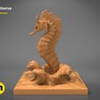 seahorse-color.453.jpg STL file Giant Sea Horse・3D printer design to download
