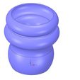 vase49-03.jpg country style vase cup vessel v49 for 3d-print or cnc