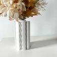 untitled-2117.jpg The Landis Vase, Modern and Unique Home Decor for Dried and Preserved Flower Arrangement  | STL File