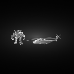 Без-названия-4-render-3.png Fichier STL Modèle de robot transformateur avec hélicoptère・Design pour imprimante 3D à télécharger