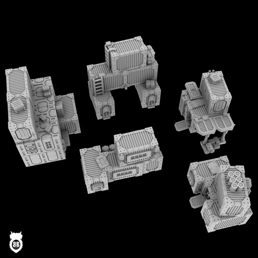 Container Town - set 01