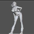 13.jpg ANDROID 18 STATUE SEXY VERSION2 DRAGONBALL ANIME CHARACTER 3d print