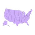 Amerika.stl America Map