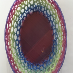 oval.png STL file Voronoi effect bowls・3D printing template to download, mfrisch2015