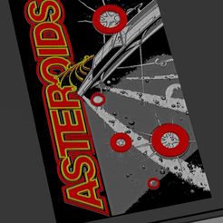 asteroids.jpg ASTEROIDS ARCADE Hueforge 3D