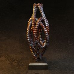 2.jpg Abstract vase made of rebar