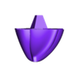 Part of the head above Shadowdevil.stl Shadowdevil (Daredevil Born Again)  (NO AMS, Full Multiparts)