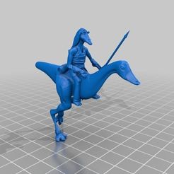 17cf3a2b7c79c371c020d39392fbaa0d_preview_featured.jpg Fichier STL gratuit gungan cavalry star wars・Design imprimable en 3D à télécharger