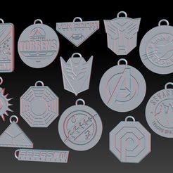 keychains1.jpg Collection de porte-clés Fanart