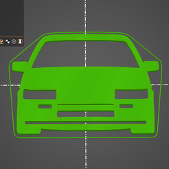 ae86_tooth_promo.png STL file Toyota Corolla AE86 Toothpaste Squeezer・3D print object to download