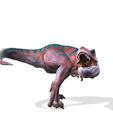 6.jpg REX DINOSAUR Tyrannosaurus Rex FOREST NATURES HUNTER RAPTOR TIGER RIGGED ANIMATED BLEND FILE FBX STL OBJ PREHISTORIC