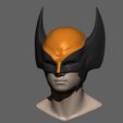 01.JPG Wolverine Mask - Helmet for Cosplay 1:1