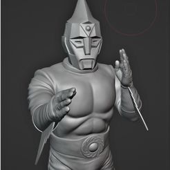spec1.jpg STL file SPECTREMAN TV 70s・Template to download and 3D print