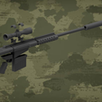 Assembly2.png Barrett 50 Caliber Sniper Rifle Silenced Version