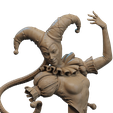 30.555.png Jester Bust 3D Print