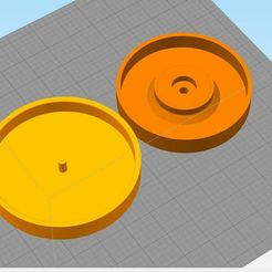 plateau.JPG Fichier STL gratuit plateau tournant peinture figurine・Design pour imprimante 3D à télécharger