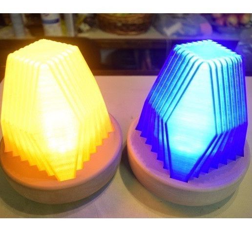 Fractal Led Lamp - 3D model önizlemesi