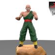 Cellvs-17-y-16.387.jpg Cell vs android 17 and 16 Tenshinhan Dragon Ball Z 3D print model