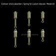 New-Project-2021-09-27T174259.009.png Coilover shock absorber / Spring for custom diecast / Model kit