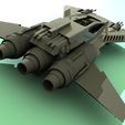 StarchaserMk2Gallery03.jpg Star Wars Pirate Snub Fighter Mk2 1-18th Scale The Mandalorian 3D Print Model