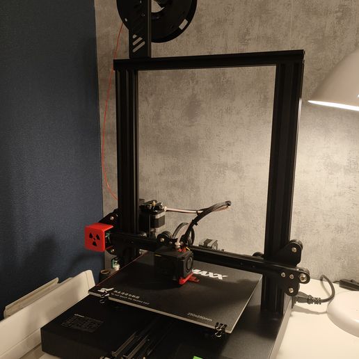 X-axis cover 3D model