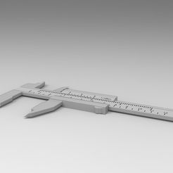 Caliper.2_display_large.jpg Free STL file Classic Caliper inch and mm・Design to download and 3D print, ernestwallon3D