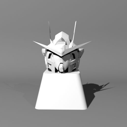 GUNDAM RAISER KEYCAP - CHERRY MX 3D model