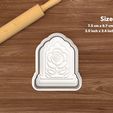 08.jpg Halloween Tombstone Cookie Cutter Set