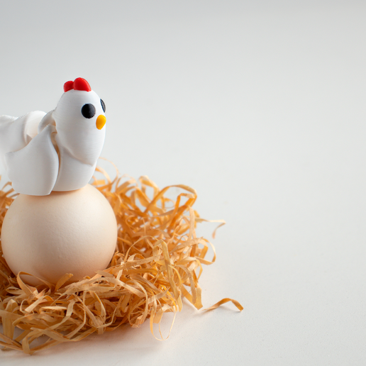 138Tiny_Chicken.png Крошечный цыпленок - печать на месте