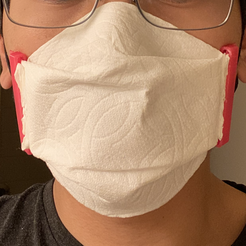 Screen Shot 2020-03-26 at 2.31.15 PM.png STL-Datei Paper Towel Face Mask kostenlos・3D-druckbare Vorlage zum herunterladen