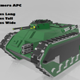 Chimera-1.png Custom Chimera APC for 4 inch Warhammer Action Figures