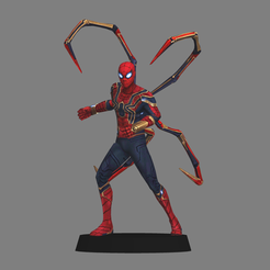 IRONSPIDER-01.png Iron Spider - Spiderman - AVENGERS ENDGAME low poly 3d print