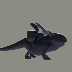 untitled.19.png Axolotl Courier DOTA 2 3D Model